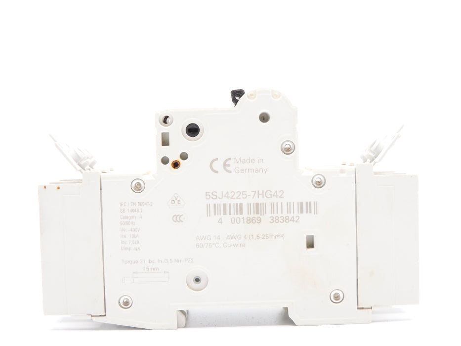 SIEMENS 5SJ4225-7HG42 25A 400V (AS PICTURED) NSNP