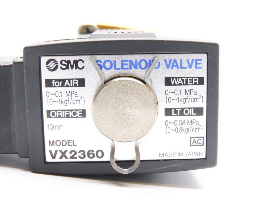 SMC VX2360 110/120VAC 5/8" NSNP