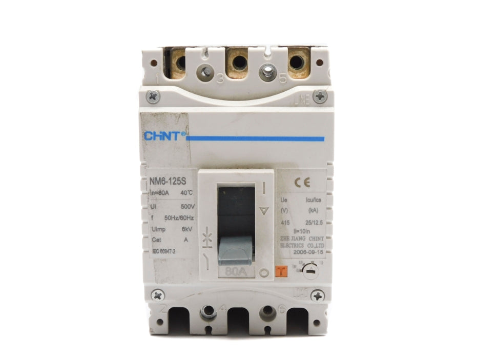 CHINT NM6-125S 80A 500V UNMP