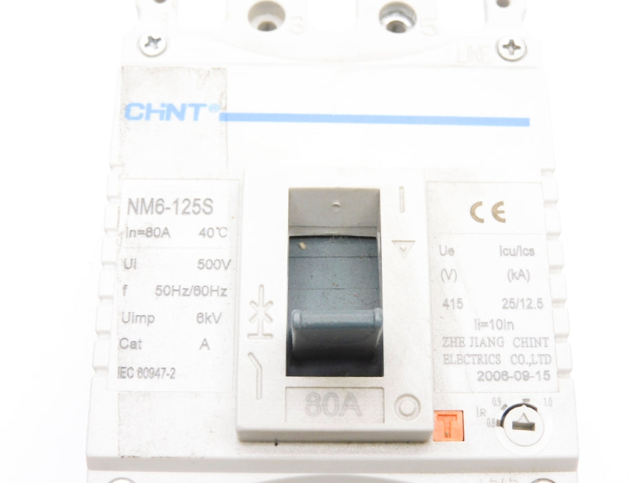 CHINT NM6-125S 80A 500V UNMP