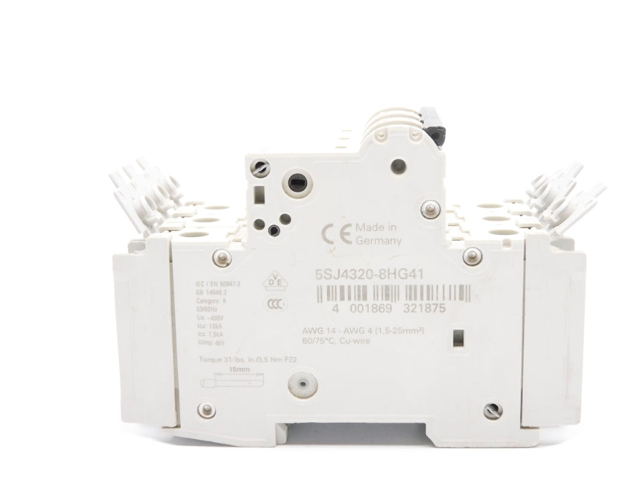 SIEMENS 5SJ4320-8HG41 20A 400V NSNP