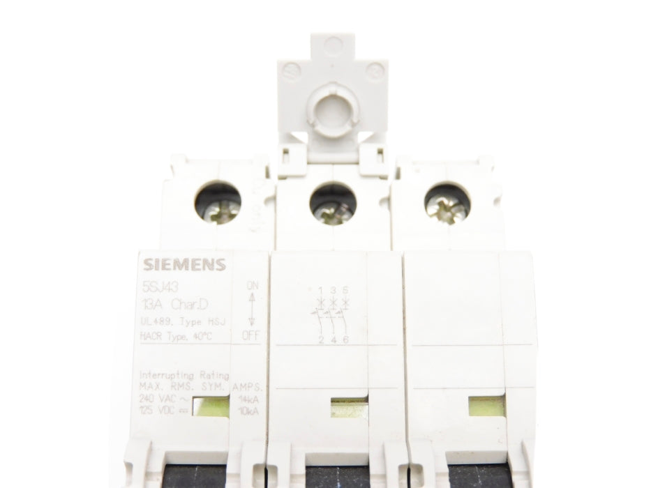 SIEMENS 5SJ4313-8HG41 13A 240VAC/125VDC NSNP