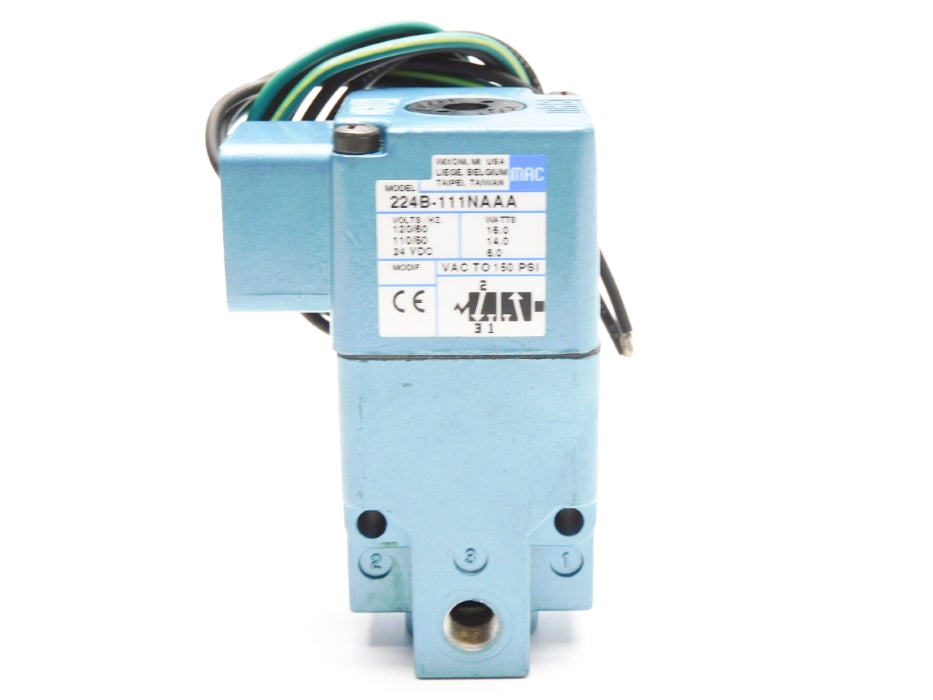 MAC 224B-111NA 120/110V 24VDC 150PSI NSMP