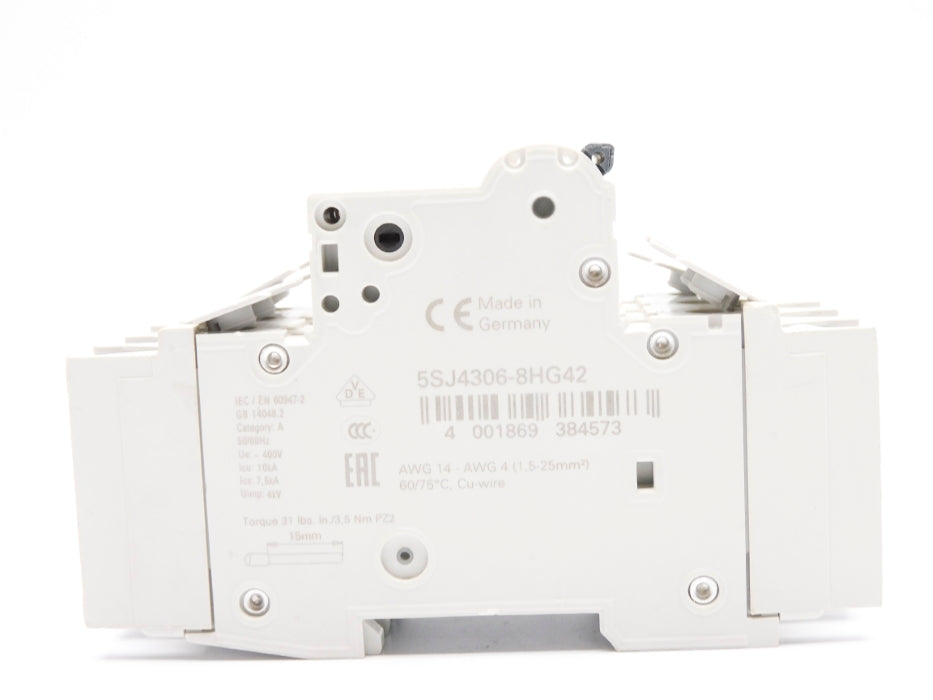 SIEMENS 5SJ4306-8HG42 6A 400V NSNP