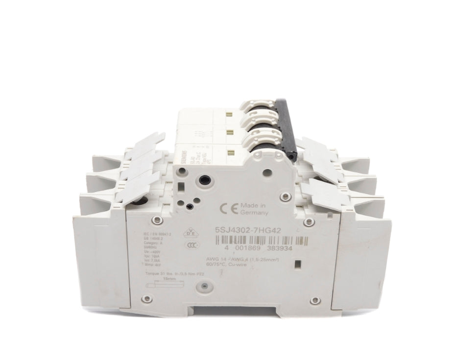 SIEMENS 5SJ4302-7HG42 2A 400V (AS PICTURED) NSNP