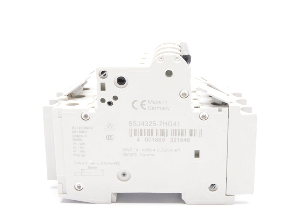 SIEMENS 5SJ4325-7HG41 400V 25A NSNP