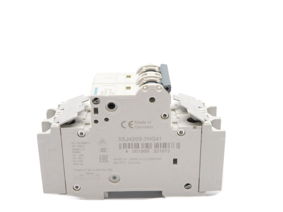 SIEMENS 5SJ4203-7HG41 3A 400V NSNP