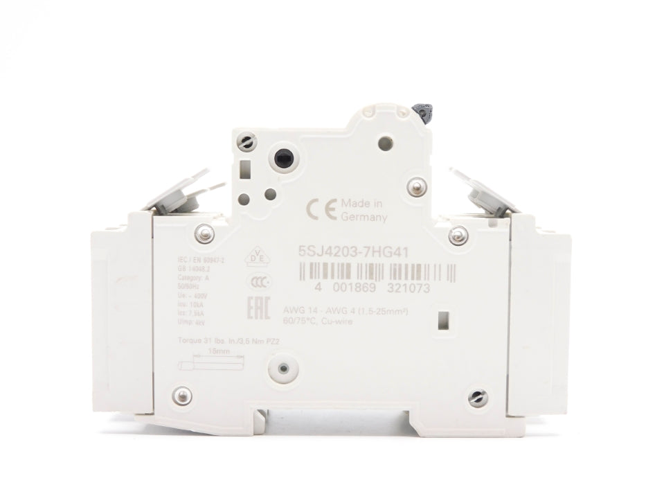SIEMENS 5SJ4203-7HG41 3A 400V NSNP