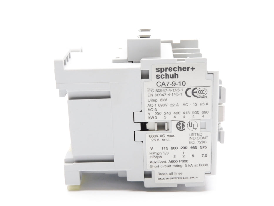SPRECHER+SCHUH CA7-9-10 110/120V 32A NSMP