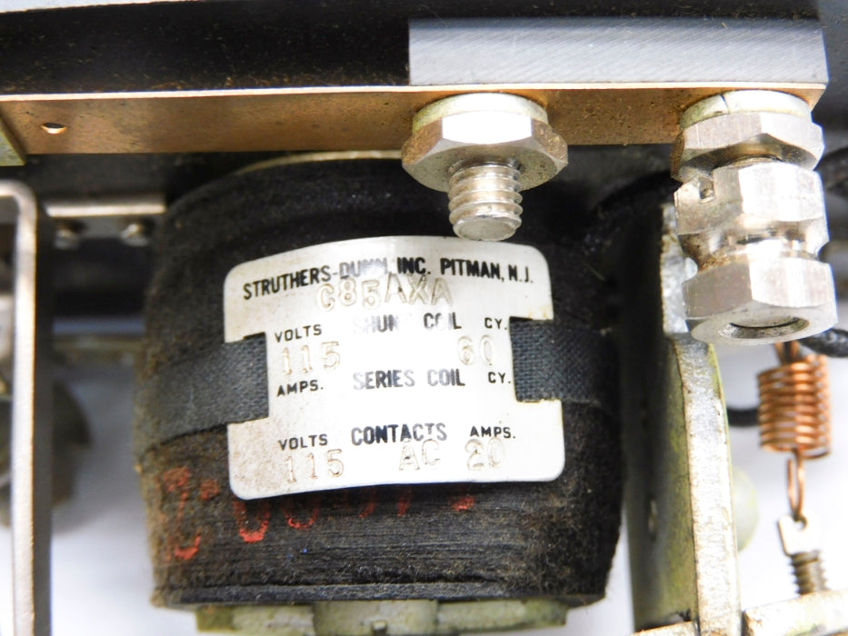 STRUTHERS-DUNN C85AXA 115V (AS PICTURED) UNMP
