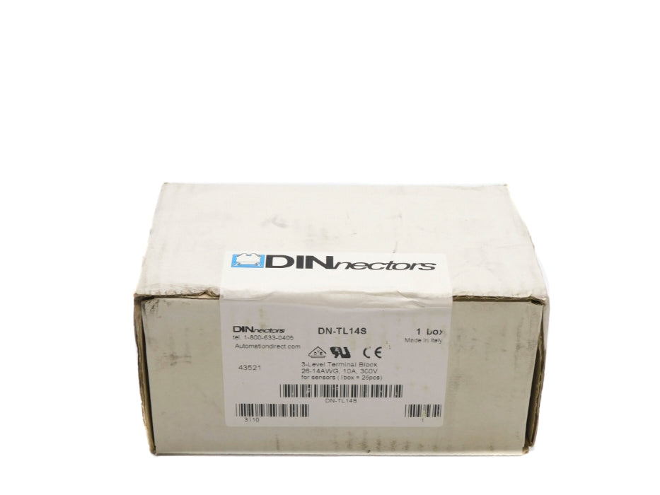 DINNECTORS DN-TL14S (PKG OF 25) NSFS