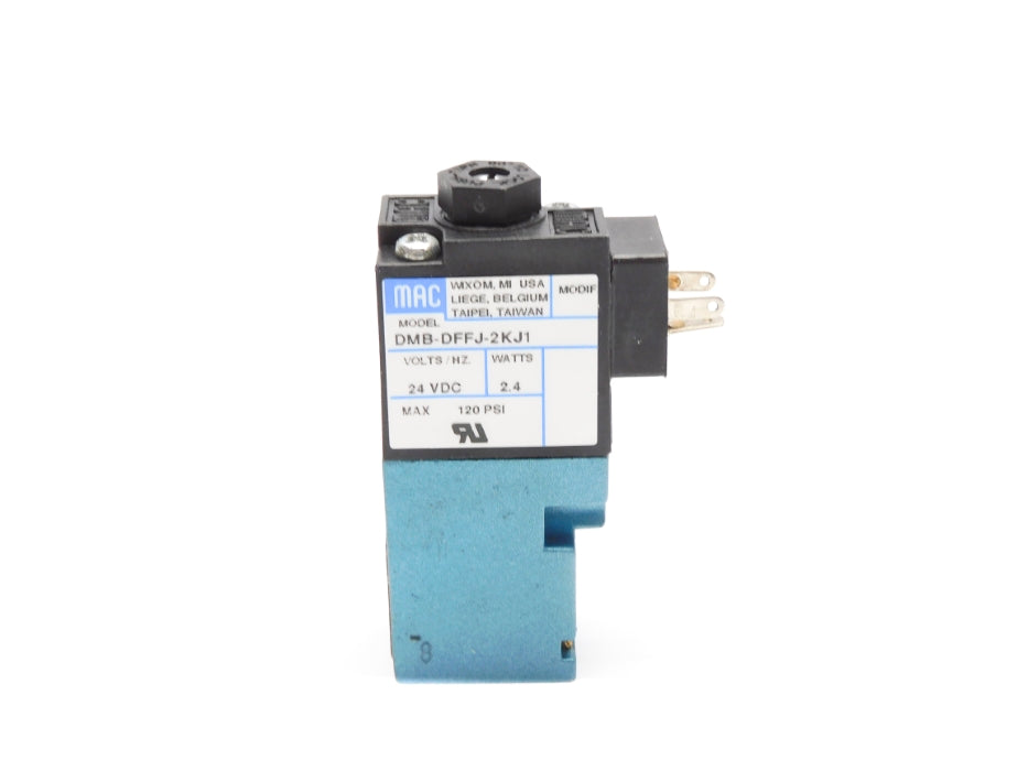 MAC DMB-DFFJ-2KJ1 24VDC 120PSI NSMP