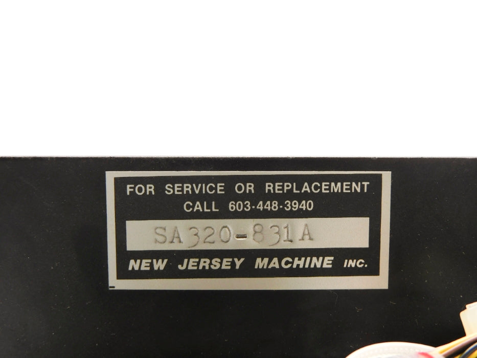 NEW JERSEY MACHINE SA320-831A UNMP