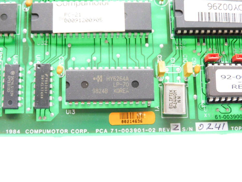 COMPUMOTOR 71-003901-02 REV. Z UNMP