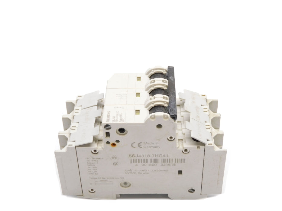 SIEMENS 5SJ4318-7HG41 15A 400V (AS PICTURED) NSNP