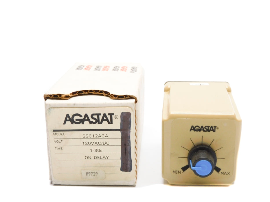 AGASTAT SSC12ACA 1-30S 120VAC/DC NSMP