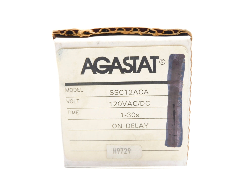 AGASTAT SSC12ACA 1-30S 120VAC/DC NSMP