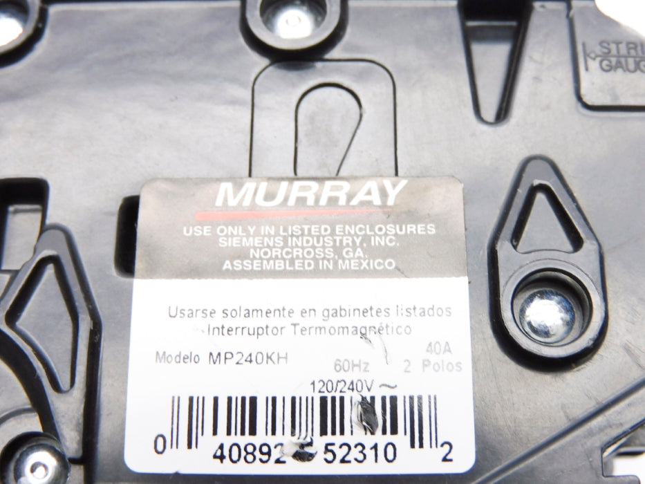 SIEMENS MP240KH 40A 120/240V (AS PICTURED) UNMP