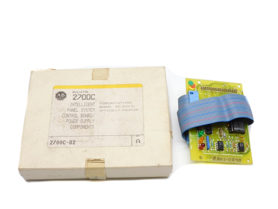 INDUSTRIAL SPARE PART 2700C-D2 SER. A (WH/YL) NSMP