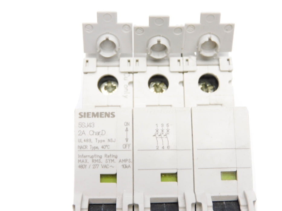 SIEMENS 5SJ4302-8HG42 2A 480/277VAC (AS PICTURED) UNMP