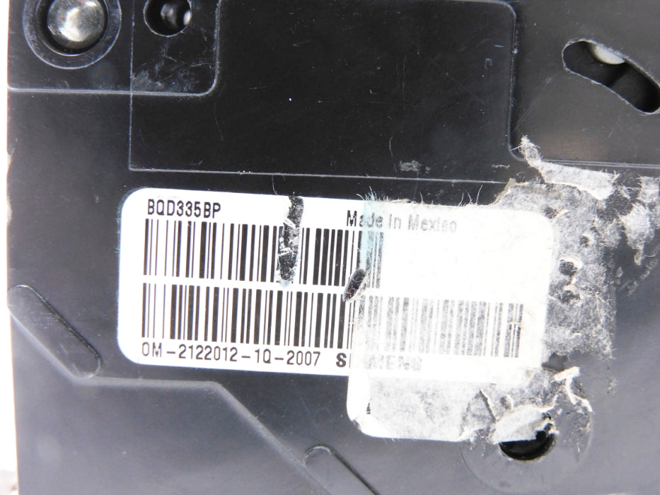 SIEMENS BQD335BP 35A 480/277V UNMP