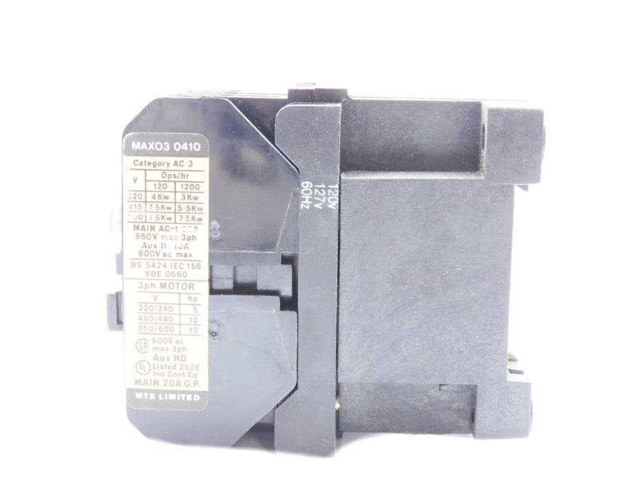 MTE 01.041060.127 MAX03 120/127V NSMP
