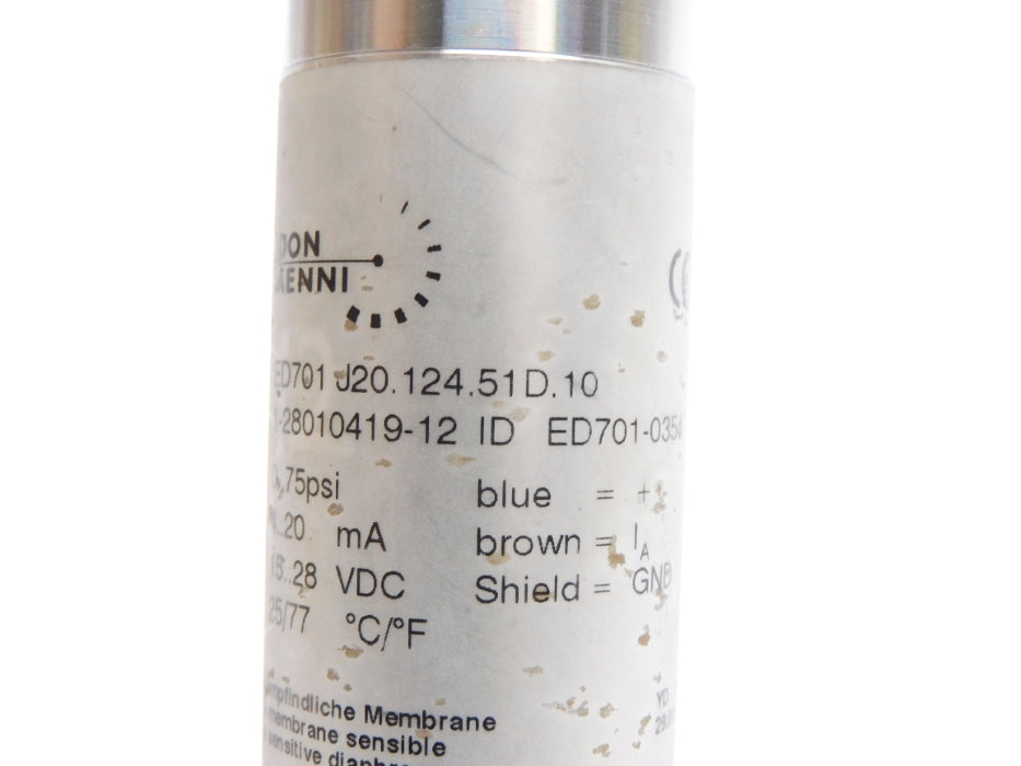 BOURDON HAENNI ED701/J20.124 ED701-0354 0-75PSI NSMP