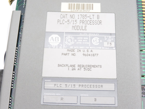 ALLEN BRADLEY 1785-LT SER. B F/W R (NO KEY) UNMP