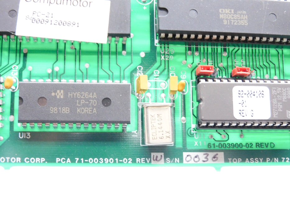 COMPUMOTOR 71-003901-02 REV. W UNMP