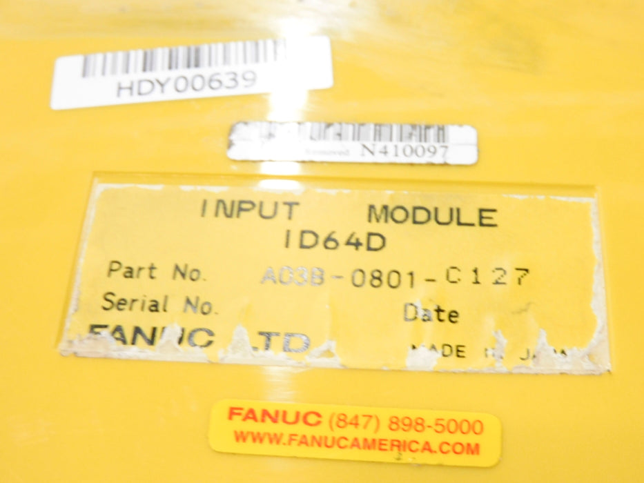 FANUC A03B-0801-C127 UNMP