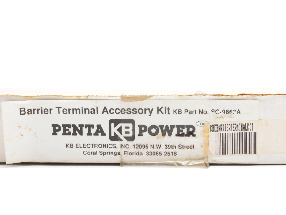 KB ELECTRONICS SC-9863A NSMP