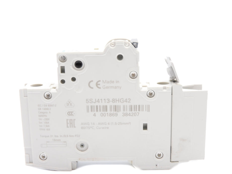 SIEMENS 5SJ4113-8HG42 13A 230V NSNP