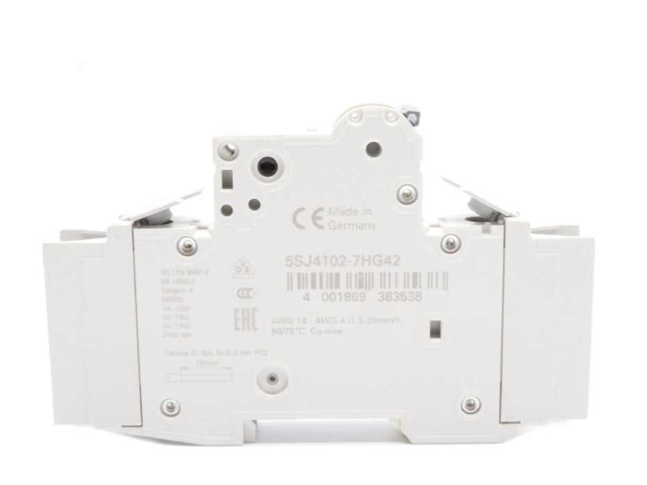 SIEMENS 5SJ4102-7HG42 2A 230V NSNP