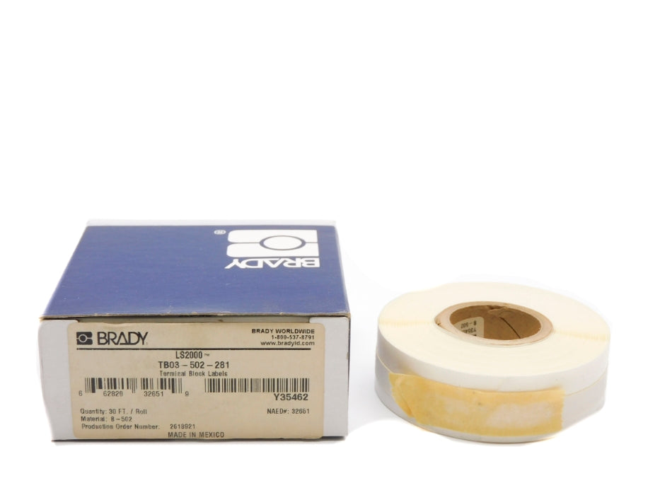 BRADY TB03-502-281 NSMP