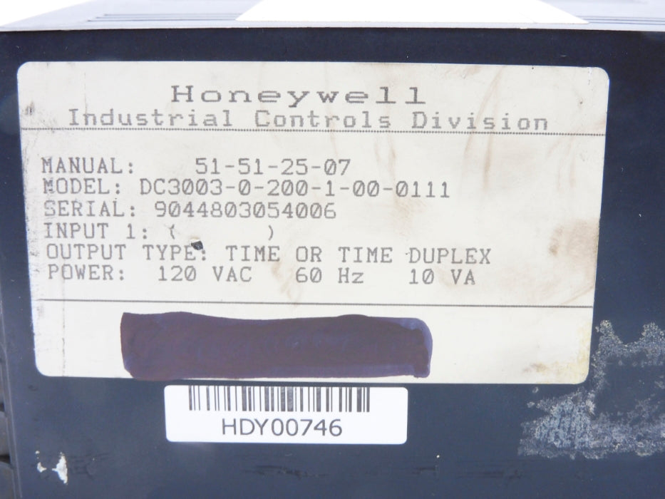 HONEYWELL DC3003-0-200-1-00-0111 UNMP