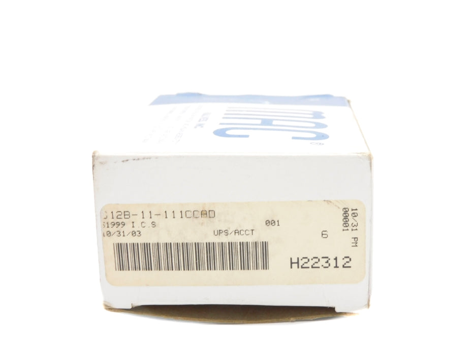 MAC 612B-11-111CCAD 120/60 110/50 150PSI NSMP