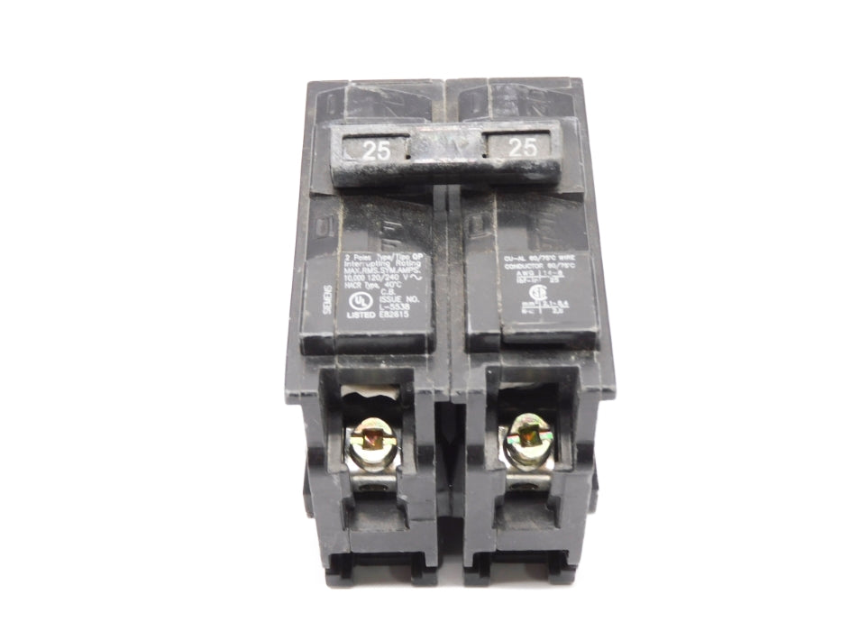 SIEMENS Q225 25A 120/240V UNMP