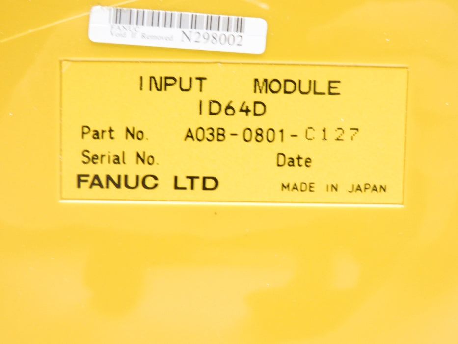 FANUC A03B-0801-C127 NSNP