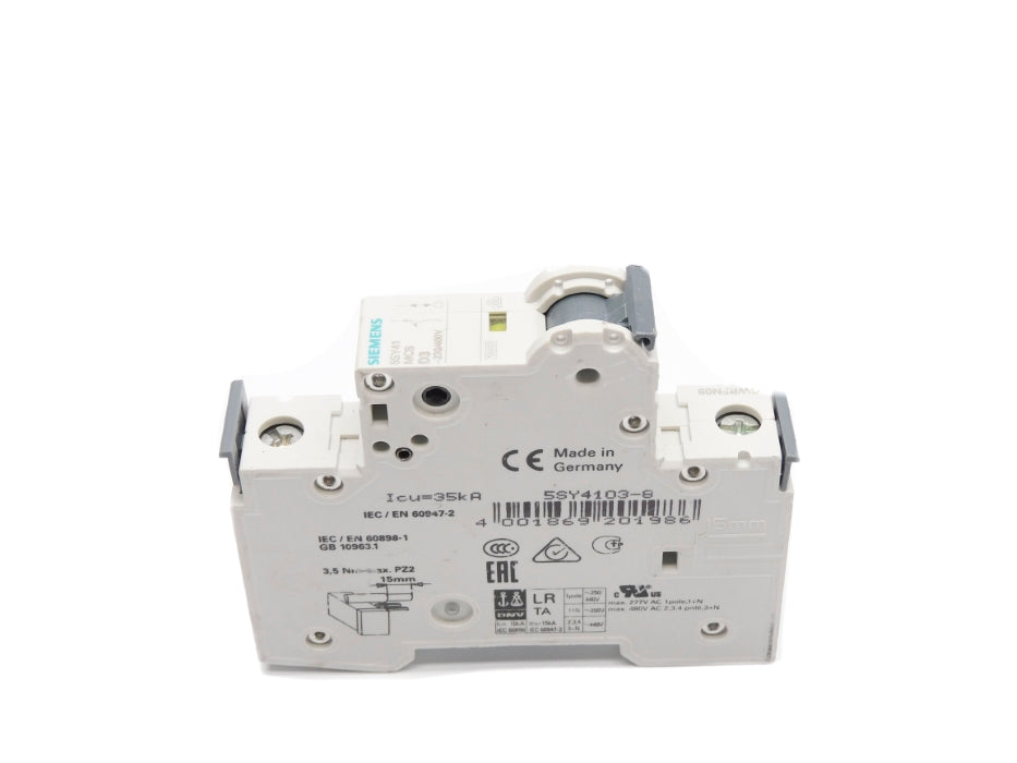 SIEMENS 5SY4103-8 3A 230/400V NSNP