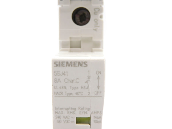 SIEMENS 5SJ4108-7HG41 8A 240VAC/60VDC NSNP