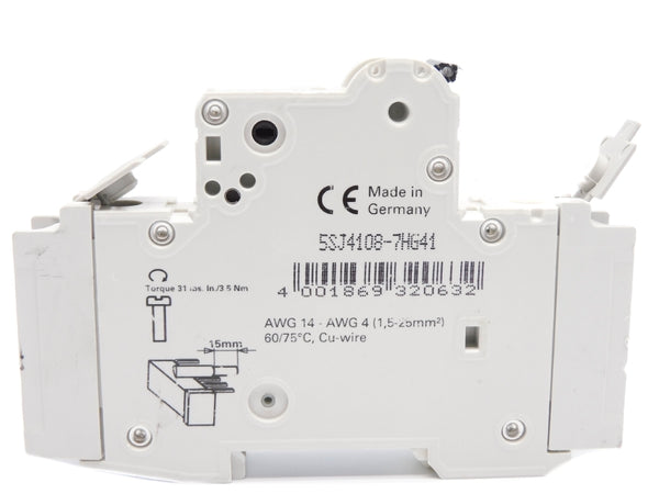 SIEMENS 5SJ4108-7HG41 8A 240VAC/60VDC NSNP