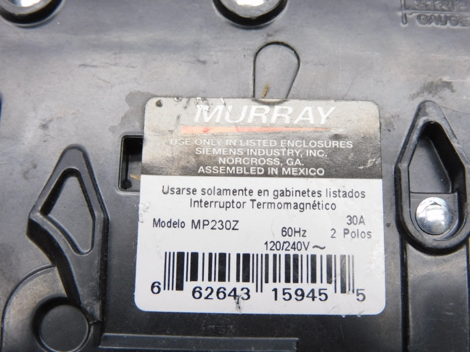 MURRAY MP230Z 30A 120/240V (AS PICTURED) UNMP