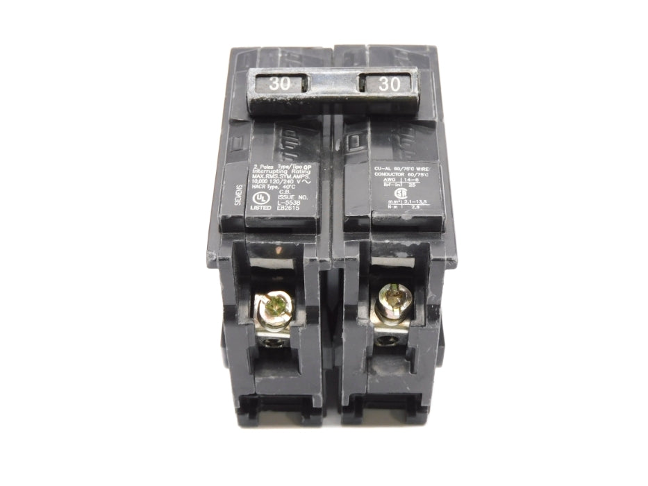 SIEMENS Q230 30A 120/240V (AS PICTURED) UNMP