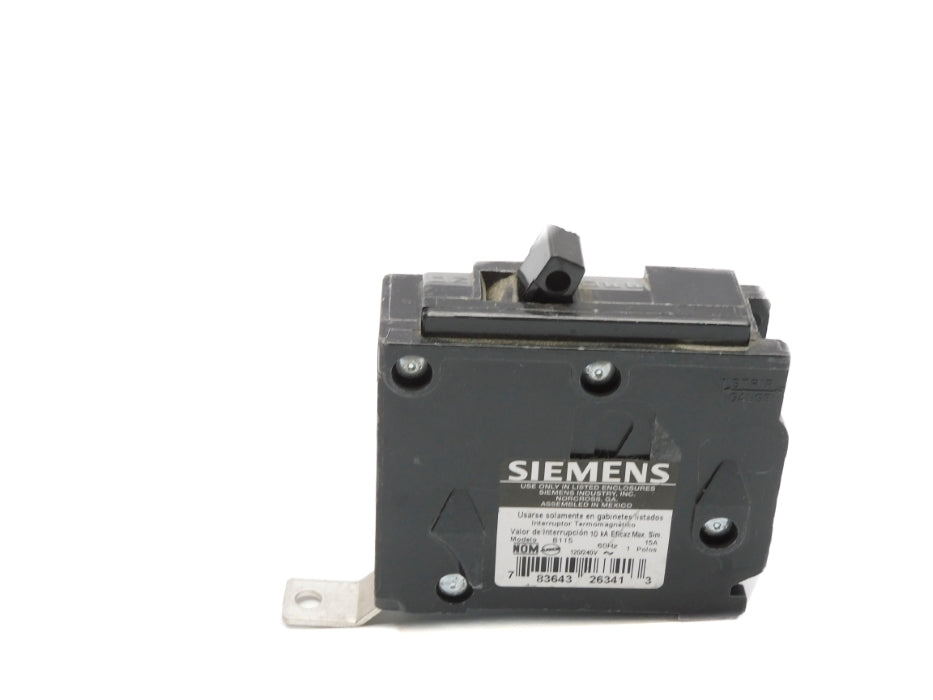 SIEMENS B115 15A 120/240V UNMP