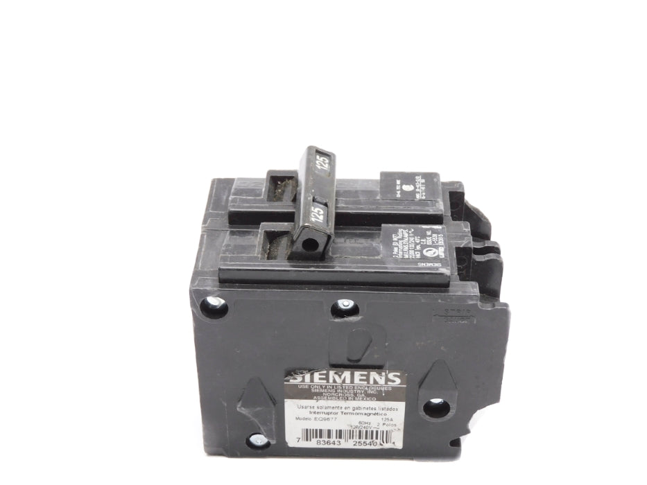 SIEMENS EQ9677 125A 120/240V (AS PICTURED) UNMP
