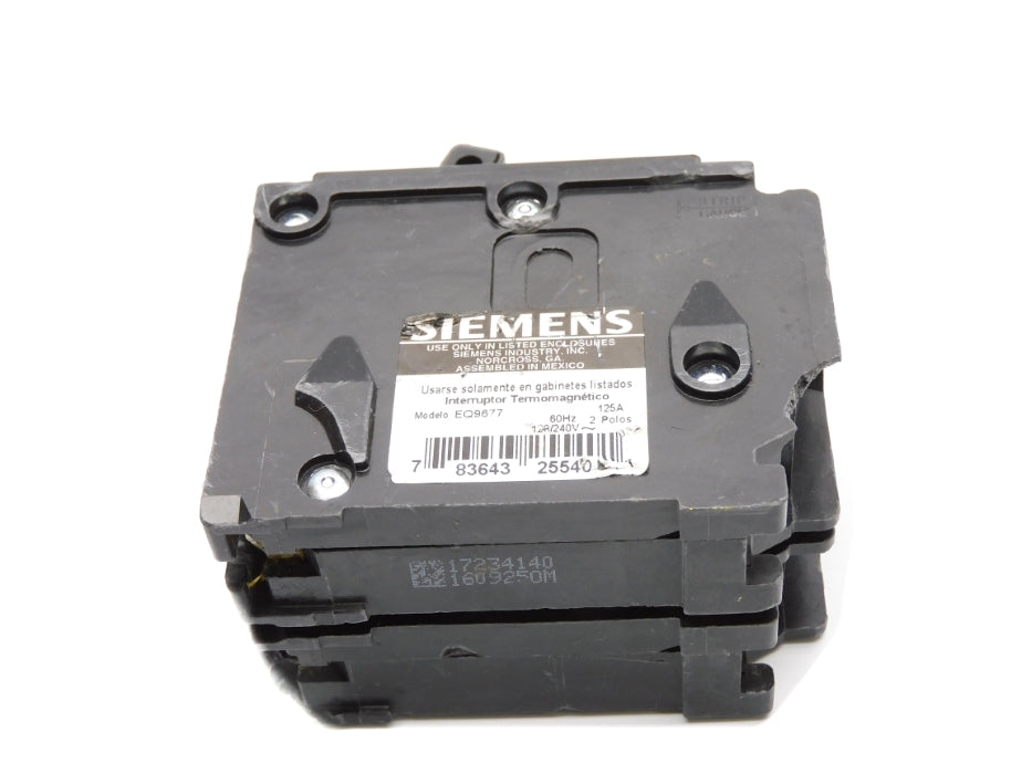 SIEMENS EQ9677 125A 120/240V (AS PICTURED) UNMP