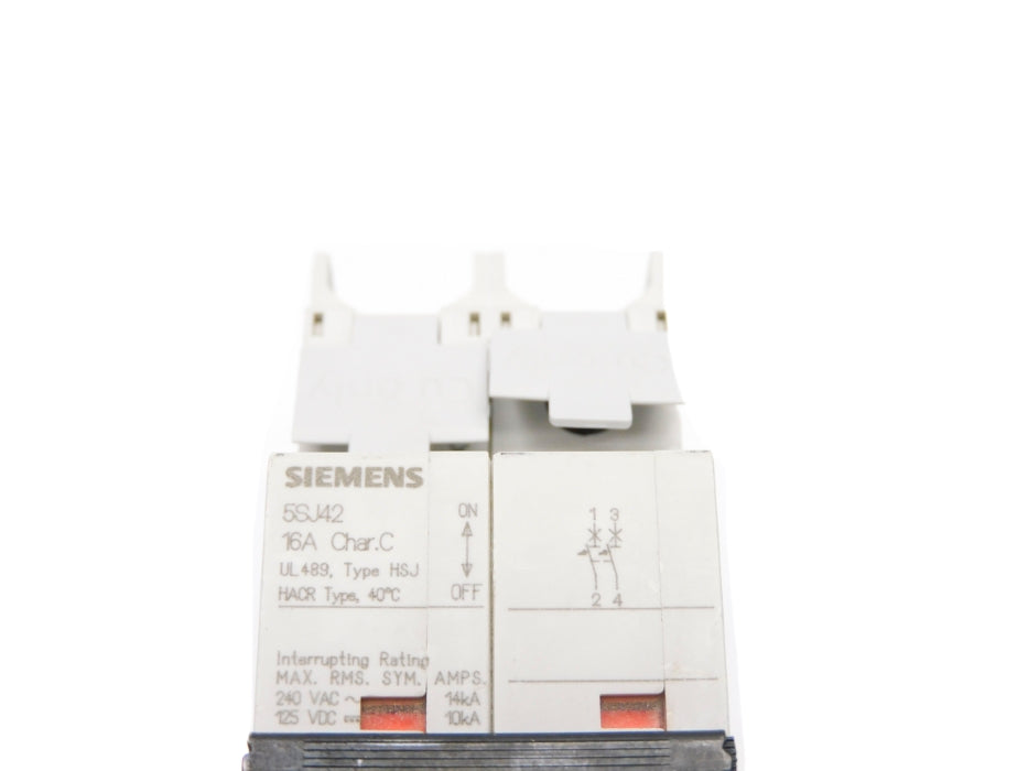 SIEMENS 5SJ4216-7HG41 16A 240VAC/125VDC NSNP