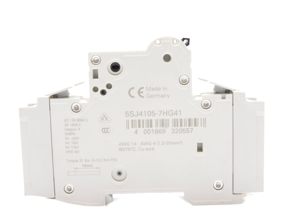 SIEMENS 5SJ4105-7HG41 0.5A 230V NSNP