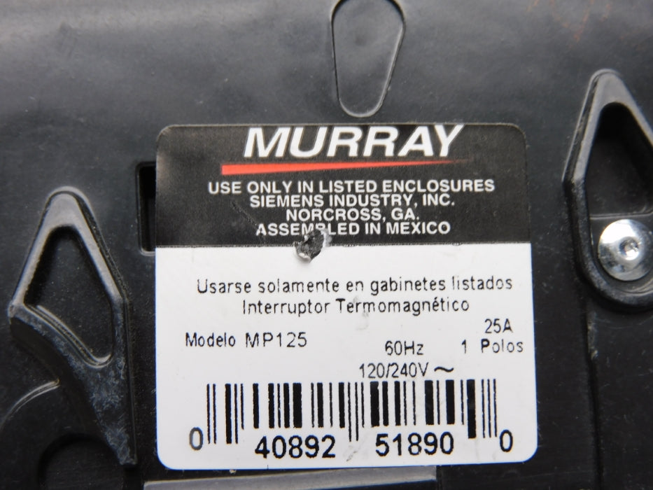 MURRAY MP125 25A 120/240V NSNP