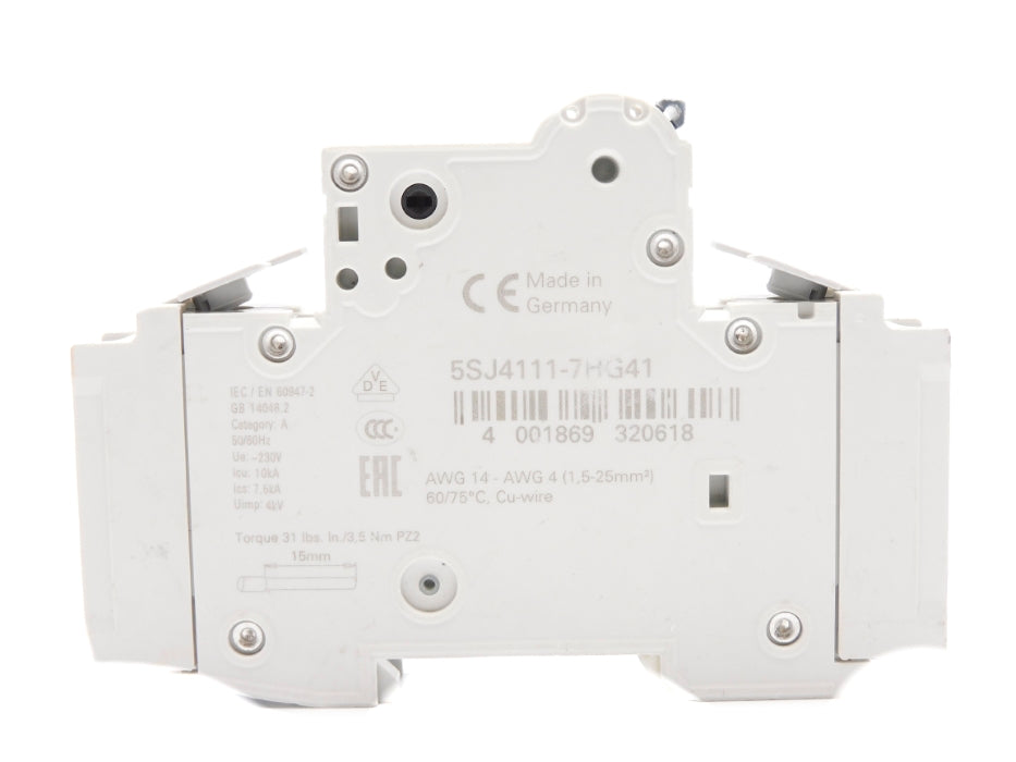 SIEMENS 5SJ4111-7HG41 5A 230V UNMP